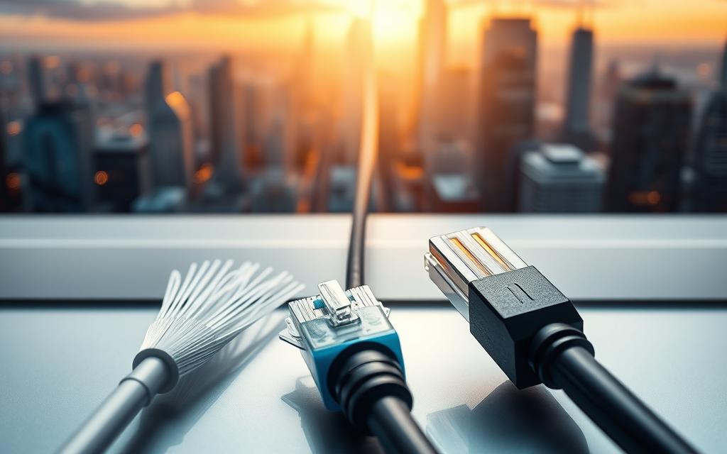 fibre optic comparison