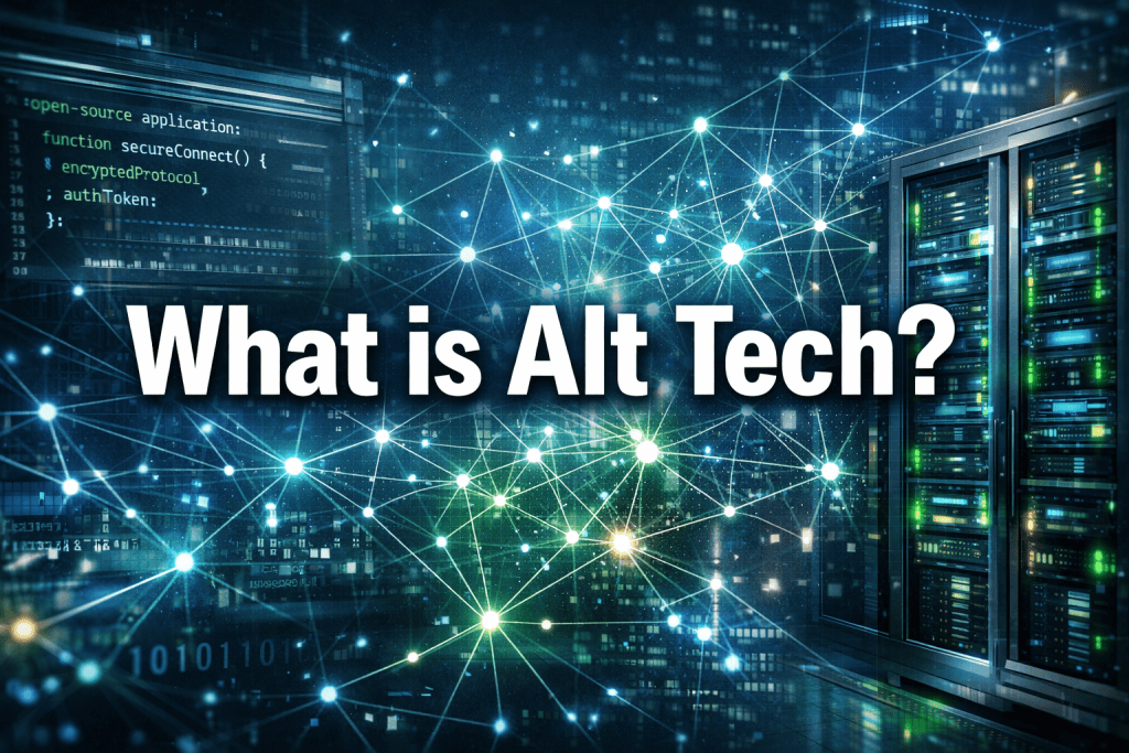 What is Alt Tech? Decentralized Digital Alternatives in 202